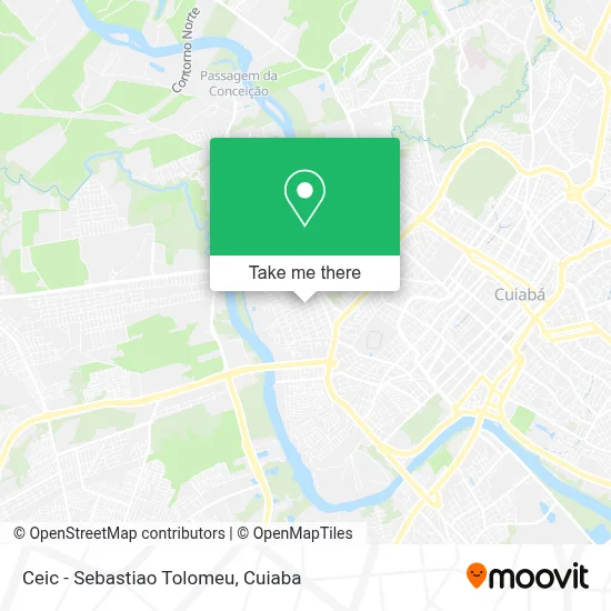 Ceic - Sebastiao Tolomeu map