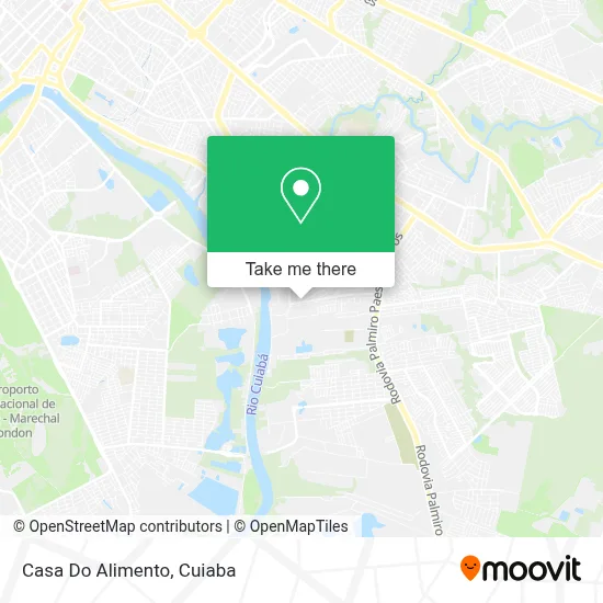 Casa Do Alimento map