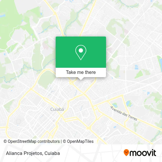 Alianca Projetos map