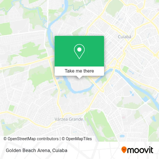 Golden Beach Arena map