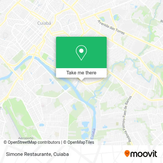 Simone Restaurante map