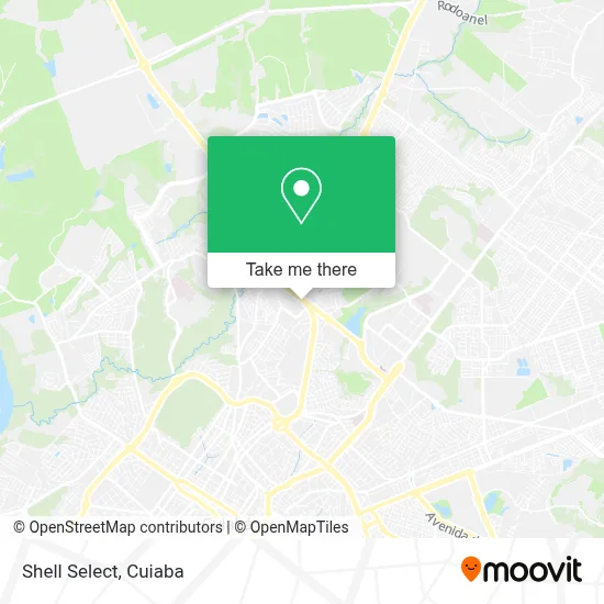 Shell Select map