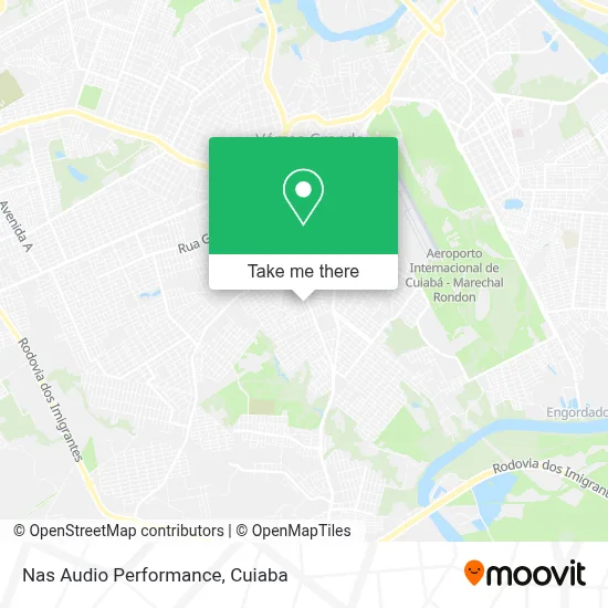 Nas  Audio Performance map