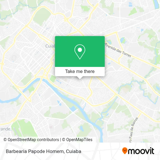 Barbearia Papode Homem map