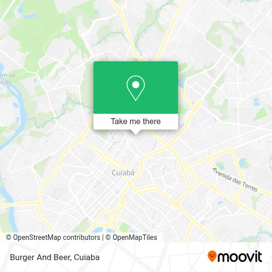 Burger And Beer map