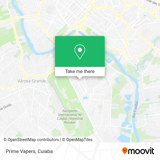 Prime Vapers map
