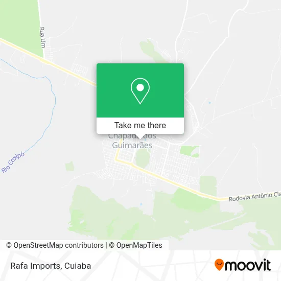 Rafa Imports map