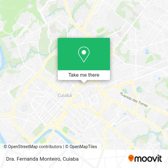 Dra. Fernanda Monteiro map