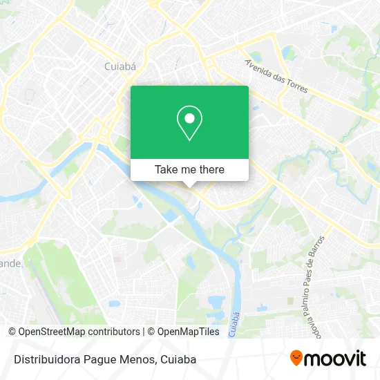 Distribuidora Pague Menos map