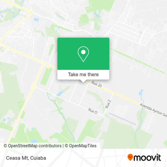 Ceasa Mt map