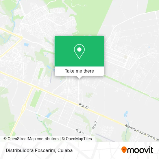 Distribuidora Foscarim map