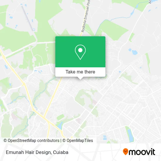 Emunah Hair Design map