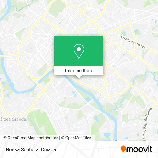 Nossa Senhora map
