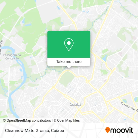 Cleannew Mato Grosso map