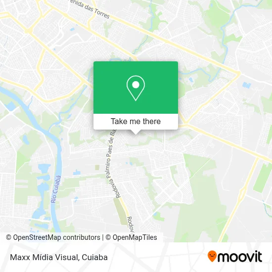 Maxx Mídia Visual map