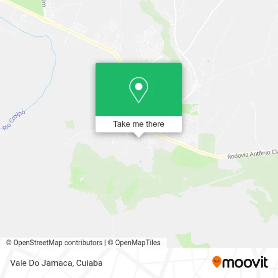 Vale Do Jamaca map
