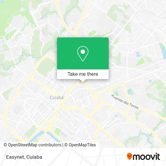 Easynet map