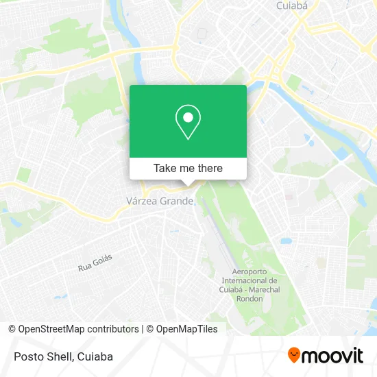 Posto Shell map