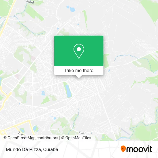Mundo Da Pizza map