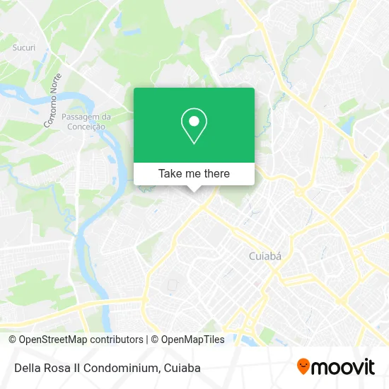 Della Rosa II Condominium map