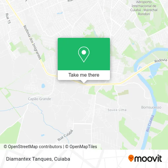 Diamantex Tanques map