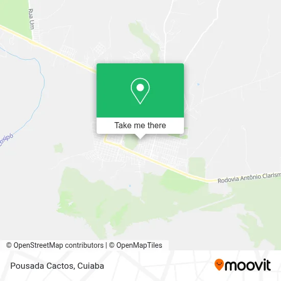 Pousada Cactos map