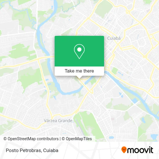 Posto Petrobras map