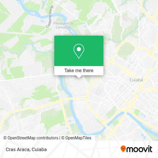 Cras Araca map