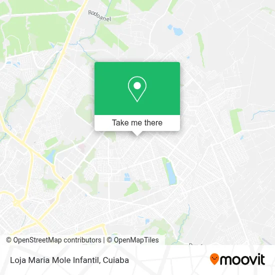 Loja Maria Mole Infantil map