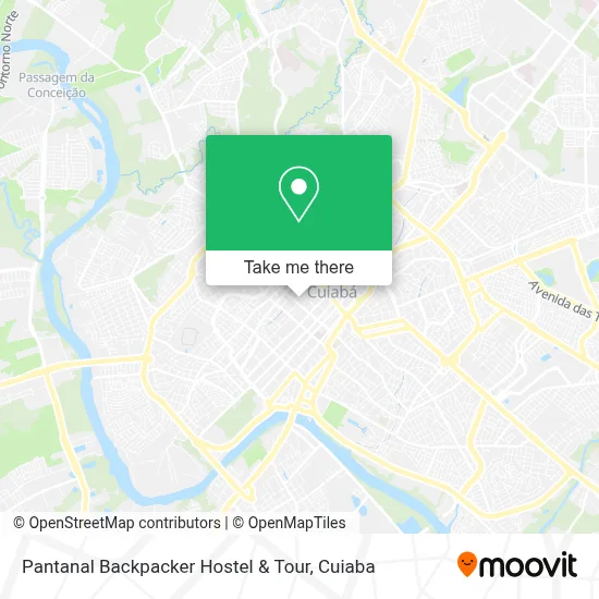 Pantanal Backpacker Hostel & Tour map