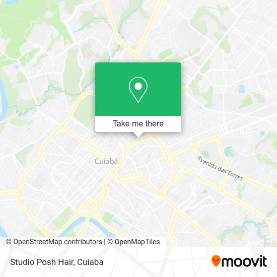 Studio Posh Hair map