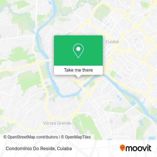 Condomínio Do Reside map