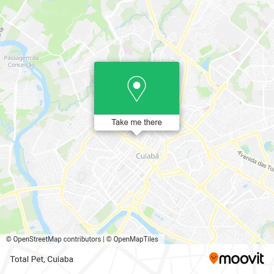 Total Pet map