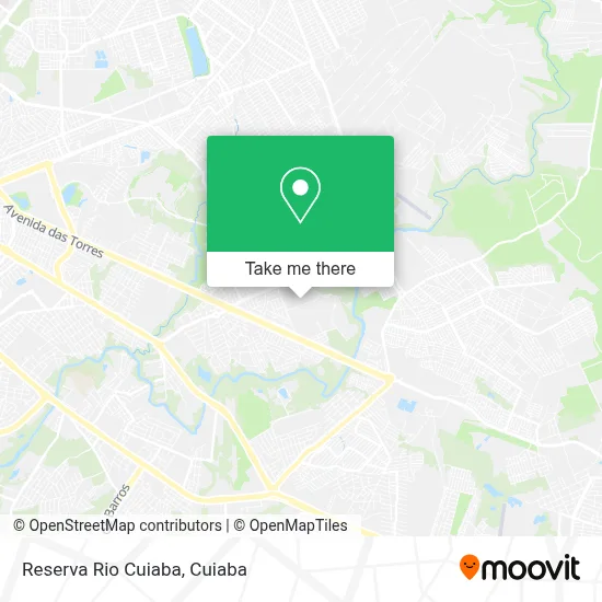 Reserva Rio Cuiaba map