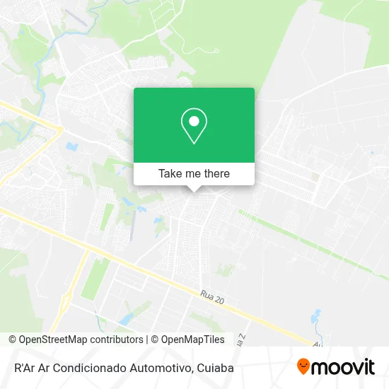 R'Ar Ar Condicionado Automotivo map