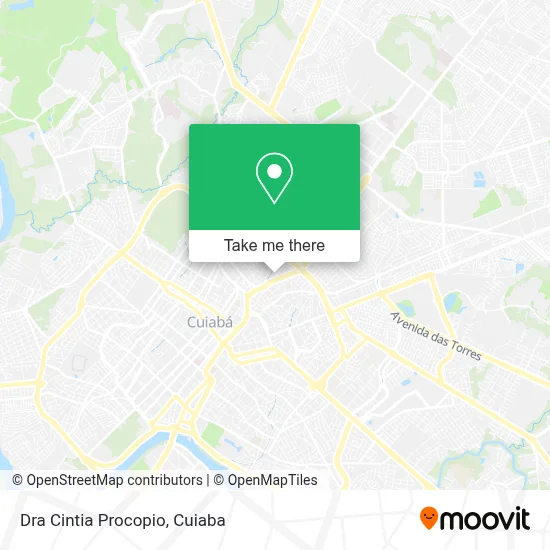 Dra Cintia Procopio map