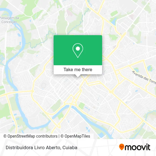 Distribuidora Livro Aberto map