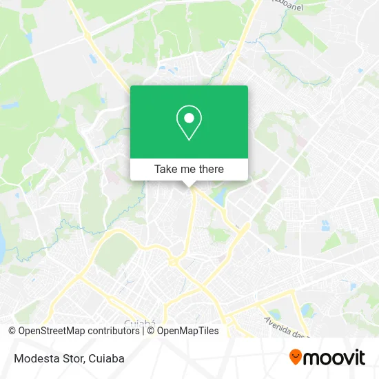 Modesta Stor map