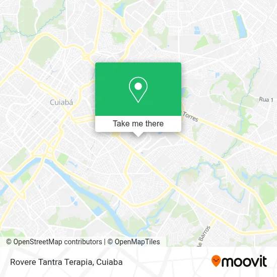 Rovere Tantra Terapia map
