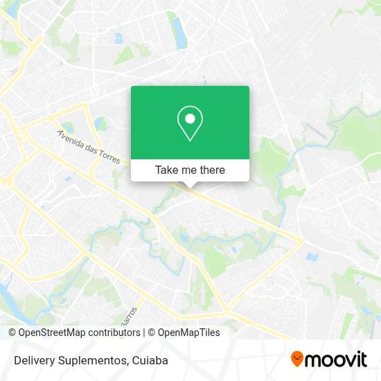 Delivery Suplementos map