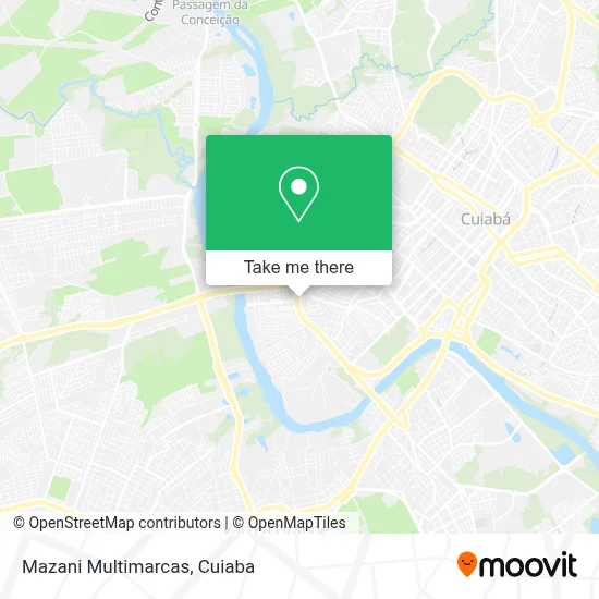 Mazani Multimarcas map