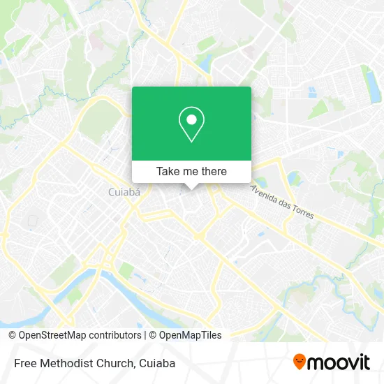 Free Methodist Church map