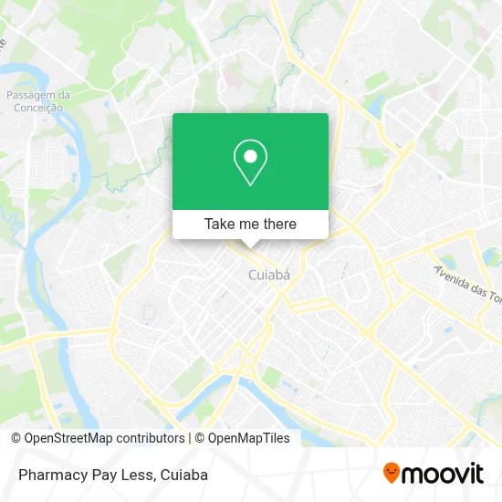 Pharmacy Pay Less map