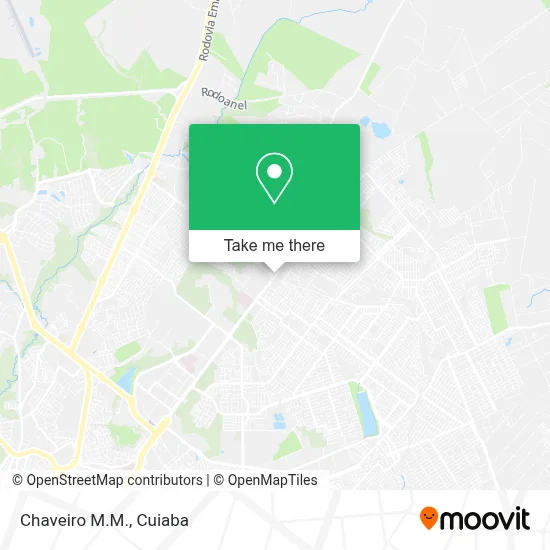 Chaveiro M.M. map