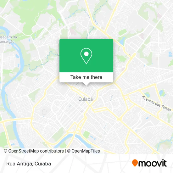 Rua Antiga map
