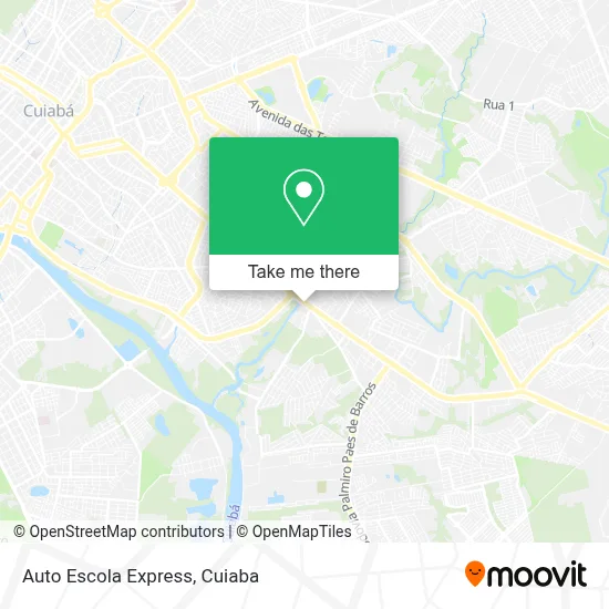 Auto Escola Express map