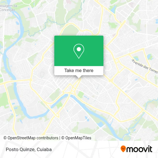 Posto Quinze map