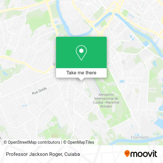 Professor Jackson Roger map