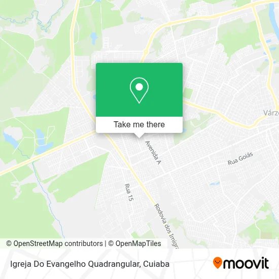 Igreja Do Evangelho Quadrangular map