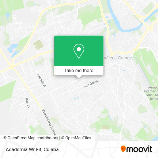 Academia Wr Fit map
